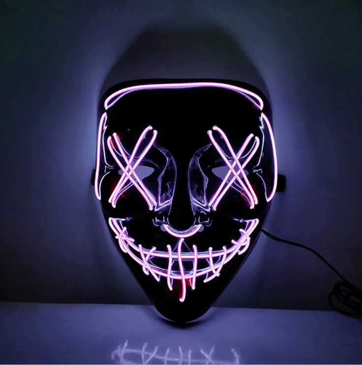 Maschere a LED per Halloween