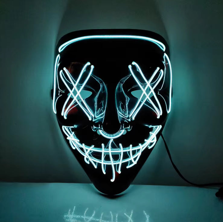Maschere a LED per Halloween