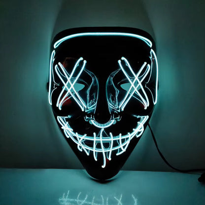 Maschere a LED per Halloween