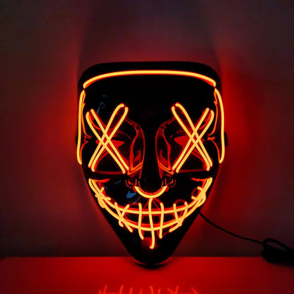 Maschere a LED per Halloween